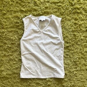 Reformation sleeveless v-neck